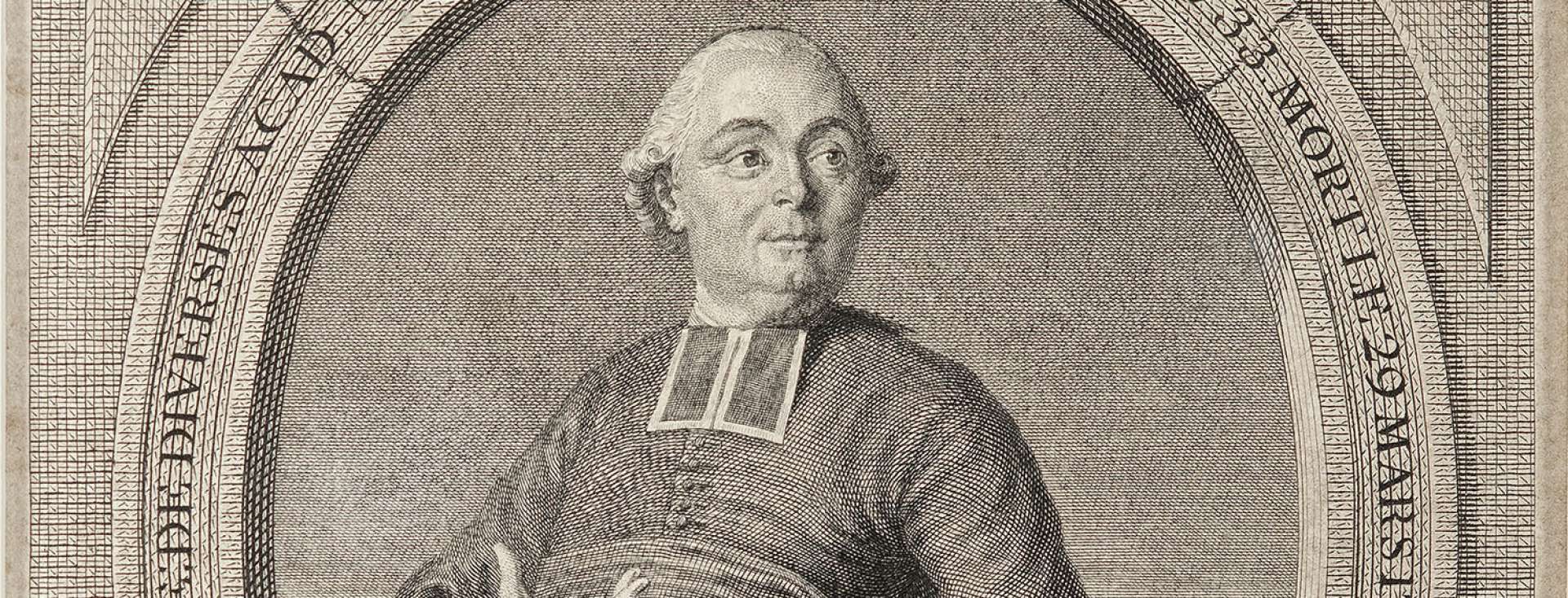 Portrait de l’Abbé Dicquemare (G. 270, MAH)