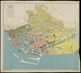 Plan de la ville et du port du Havre après l'annexion de Graville - Vers 1932