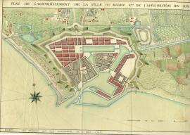 Plan de l'agrandissement de la ville du Havre et de l'amélioration de son 