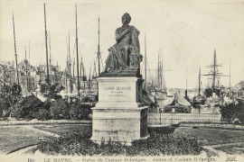 Statue de Casimir Delavigne