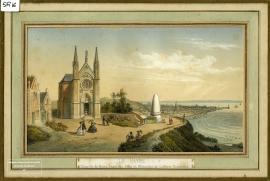 Le Havre, chapelle Notre-Dame des Flots et Monument de Lefèbvre-Desnoëttes