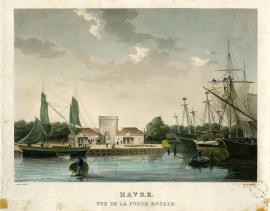 Le Havre. Vue de la porte Royale