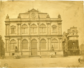 Le musée-bibliothèque avant 1893