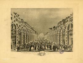 Illumination de la grande rue de la ville du Havre de Grace (19-20 sept. 1749)