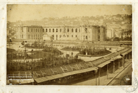 [Le Havre. Hôtel de ville en construction] (Avant 1859)