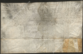 Confirmation à la ville de quatre ans du privilège sur la gabelle (2 novembre 1556)