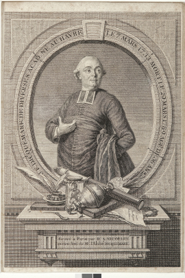 Portrait de l’Abbé Dicquemare (G. 270, MAH)