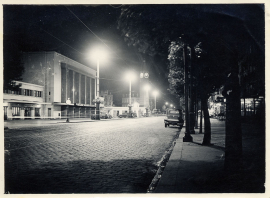 Le Havre la nuit, la gare, 1936 (31Fi1724)