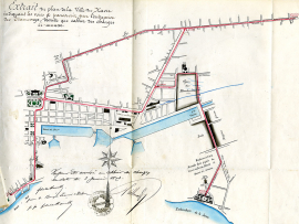 Projet de tramway sur rails, janvier 1873 (2Ofc15-2)