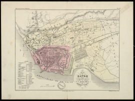 Plan du Havre, 1854 (1Fi148)