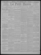 Consulter le journal du mardi  3 février 1914