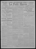 Consulter le journal du jeudi 23 avril 1914