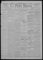 Consulter le journal du jeudi  1 octobre 1914