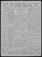 Consulter le journal du mercredi 18 novembre 1914