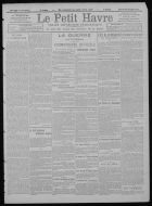 Consulter le journal du mercredi 25 novembre 1914