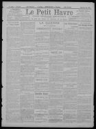 Consulter le journal du mercredi  4 août 1915