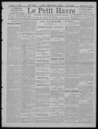 Consulter le journal du samedi 22 janvier 1916