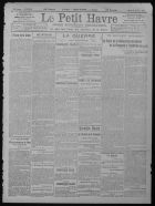 Consulter le journal du mercredi 30 août 1916
