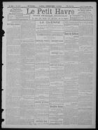 Consulter le journal du lundi 13 novembre 1916