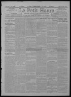 Consulter le journal du lundi  3 novembre 1919