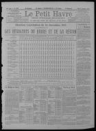 Consulter le journal du lundi 17 novembre 1919