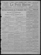 Consulter le journal du lundi 22 décembre 1919