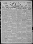 Consulter le journal du lundi 29 décembre 1920