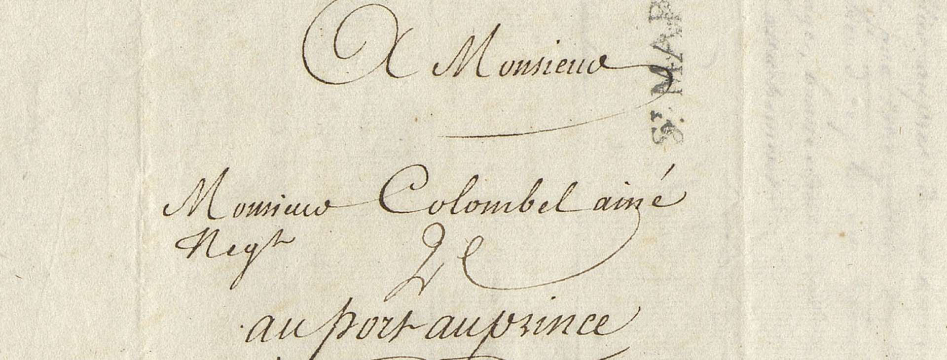 Archives municipales du Havre Entete Boivin Colombel