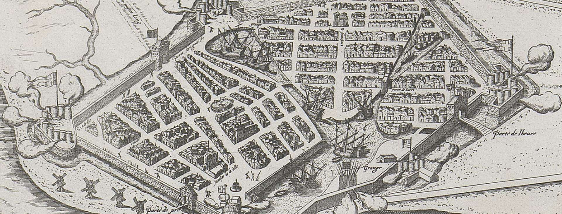 Plan du Havre de Hieronimus