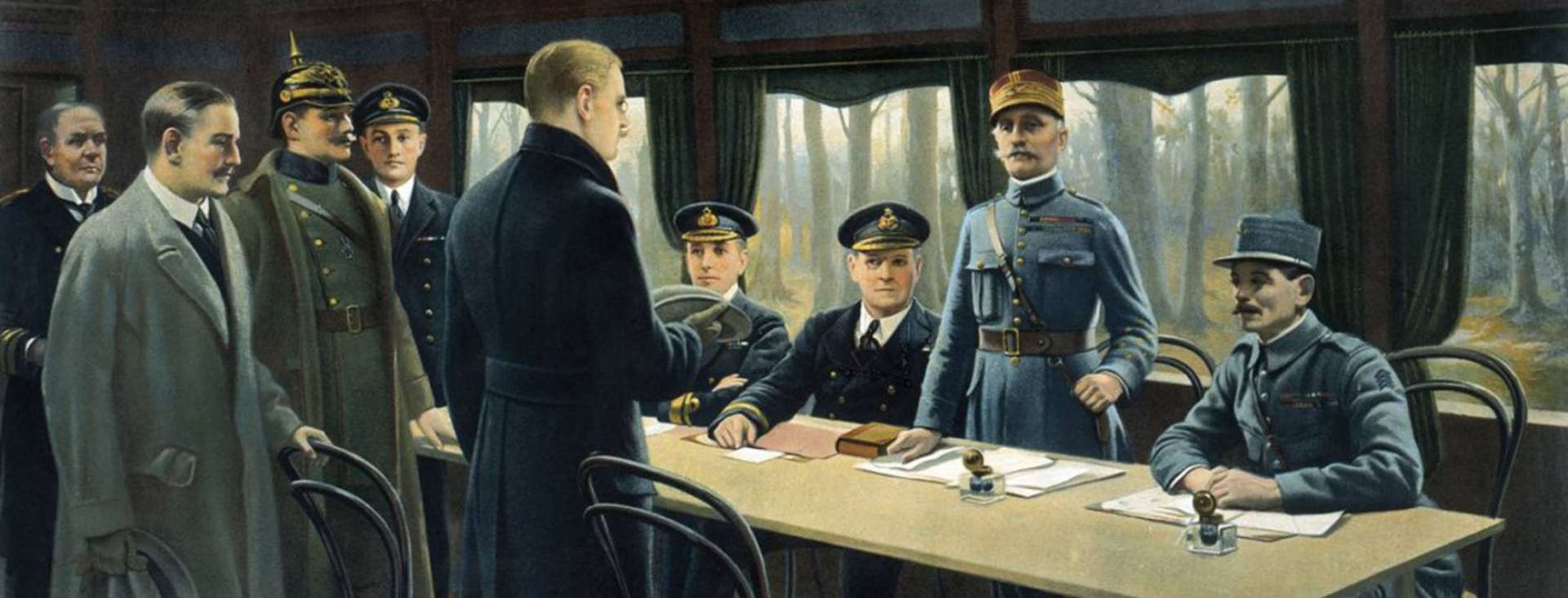 Domaine public Tableau de l'armistice de 1918