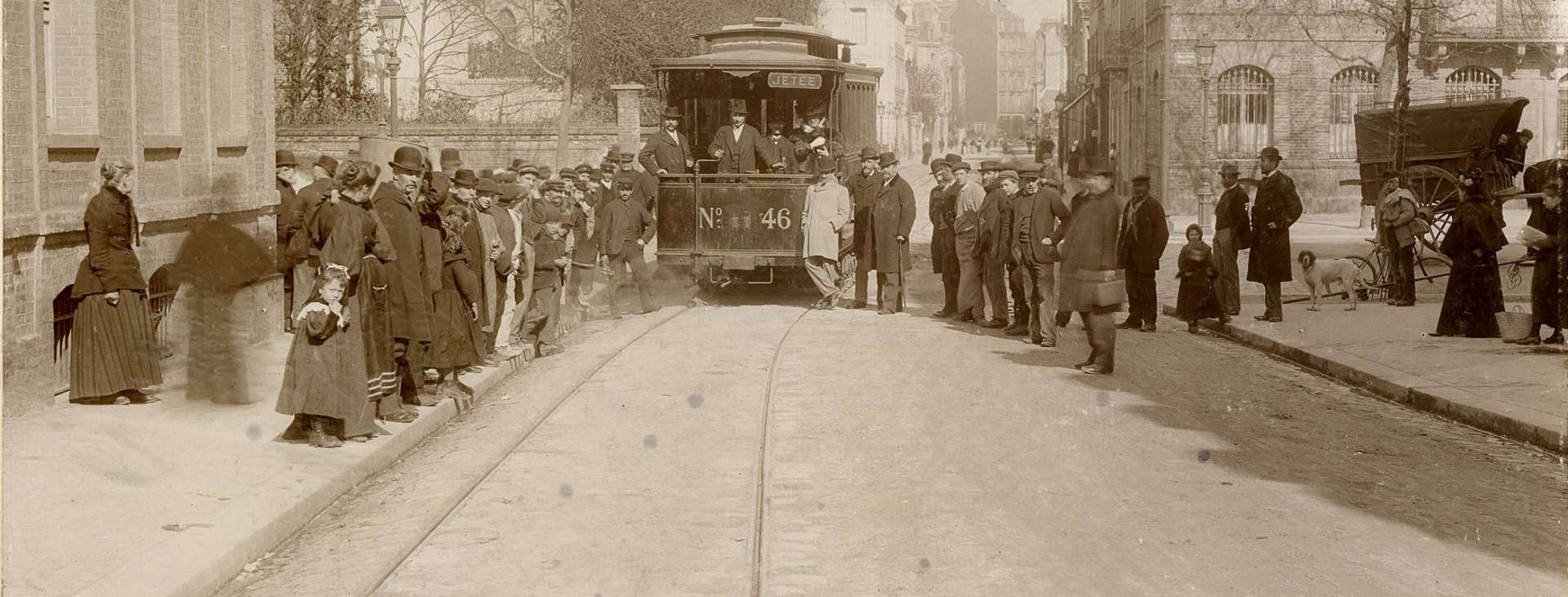 Archives municipales du Havre (7Fi79) essai tramway electrique