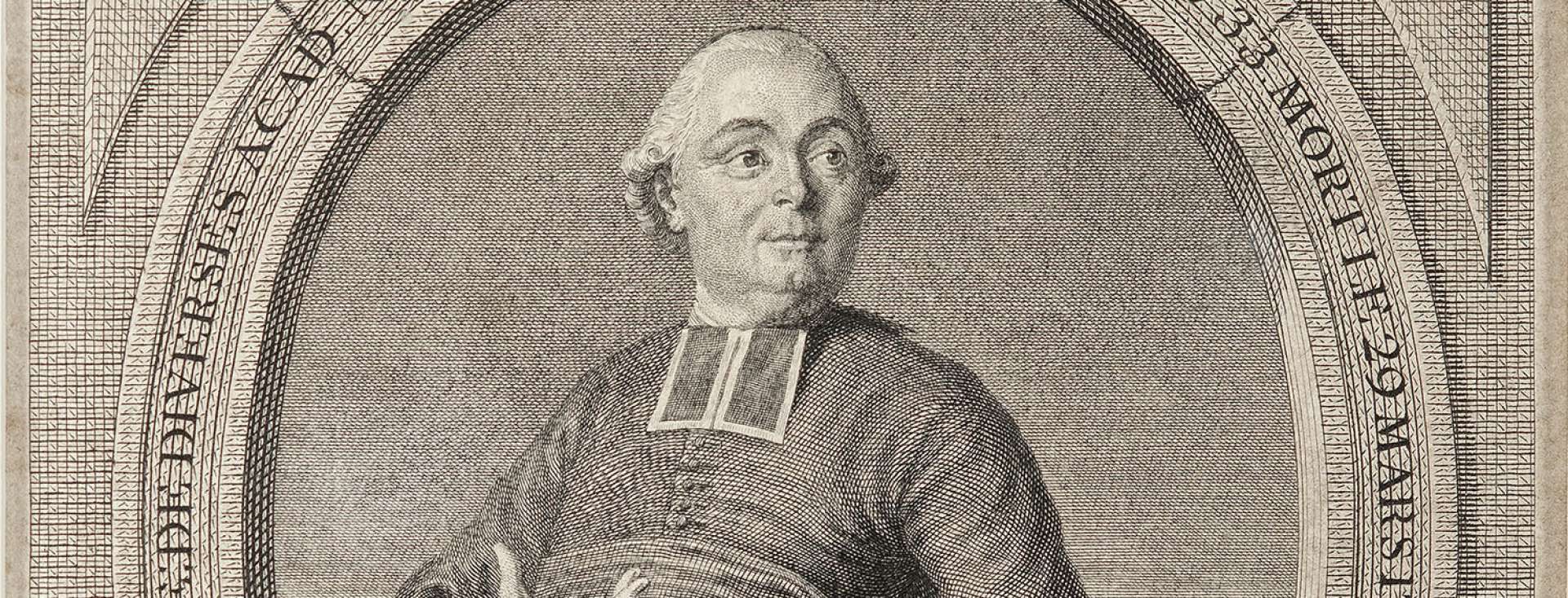 Musées d'art et d'histoire Portrait de l’Abbé Dicquemare (G. 270, MAH)