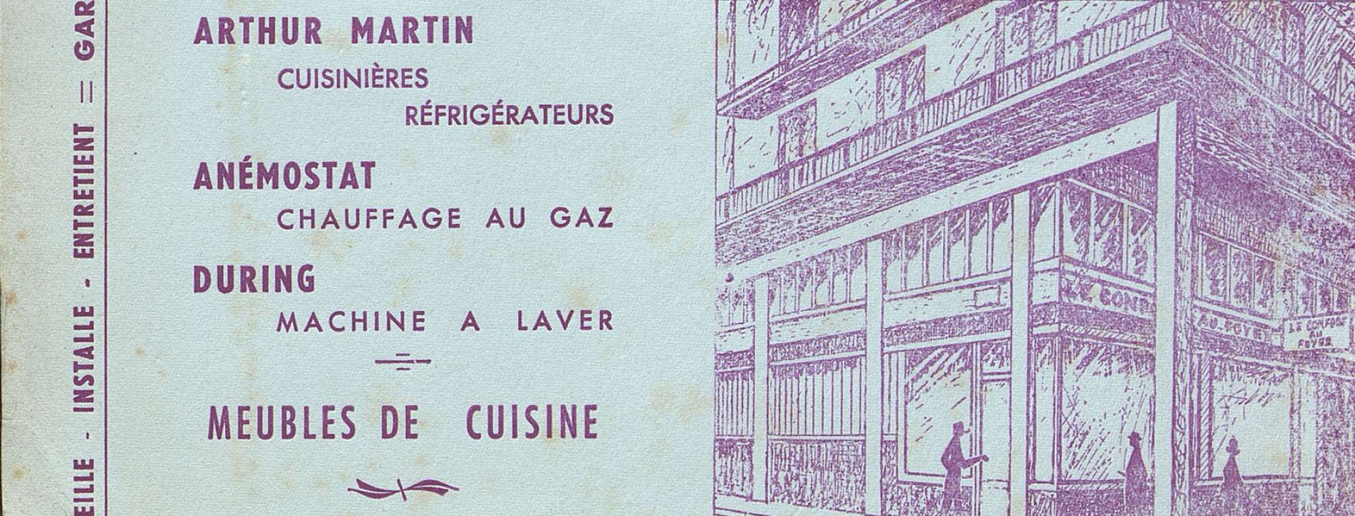 Archives municipales du Havre publicité