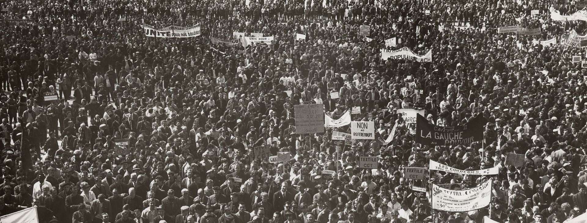 Archives municipales du Havre Manifestation de mai 1968