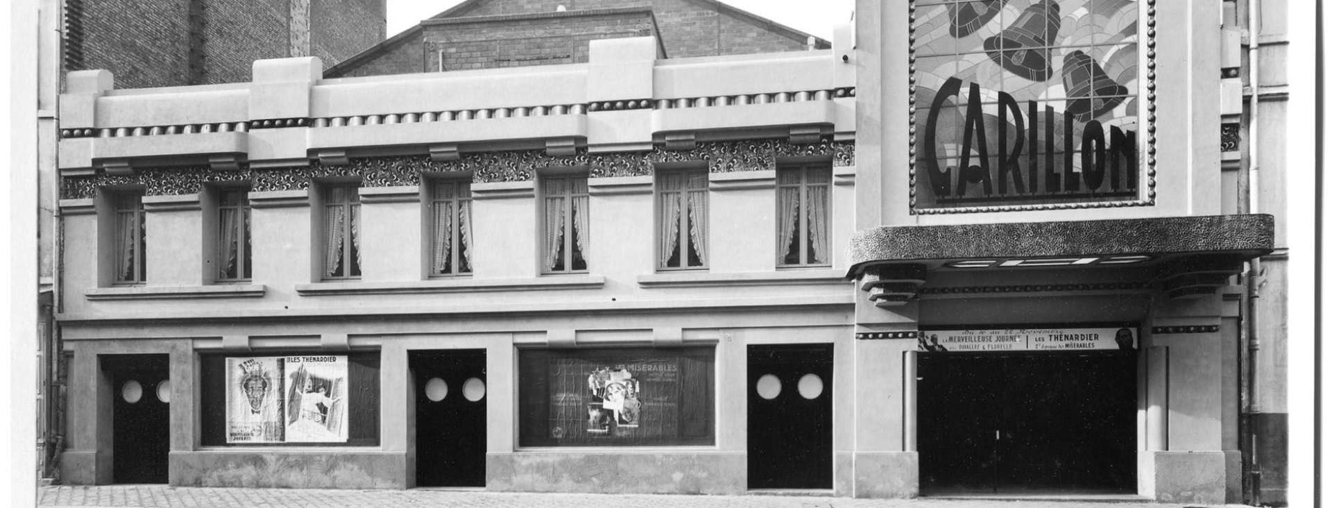 Archives municpales du Havre Le cinéma Le Carillon
