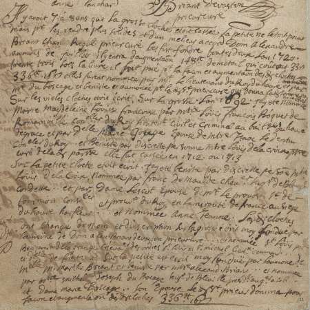 Registre BMS de Bléville, folio 181 (GGble5)
