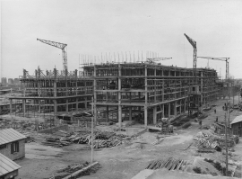 Construction des ISAI. 15 septembre 1948