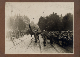 Retour du 129e régiment d'infanterie, 30 août 1919