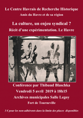 CHRH conférence thibaud blaschka
